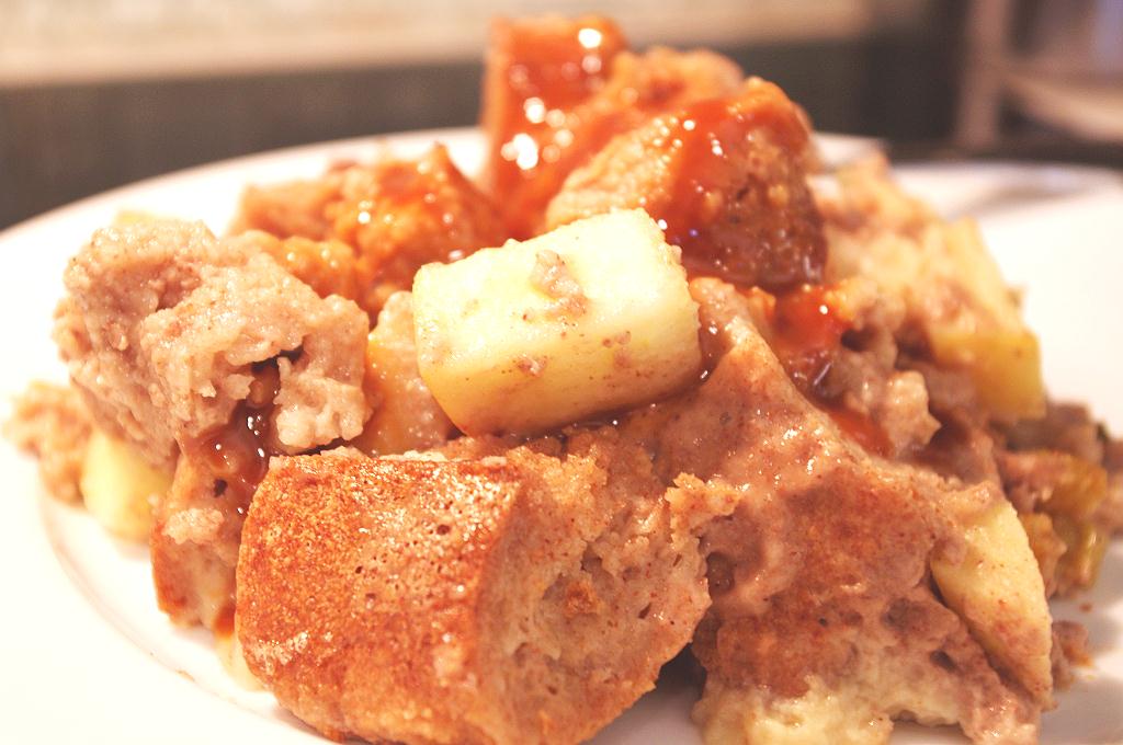 Bread pudding: dairy-free and delicious!