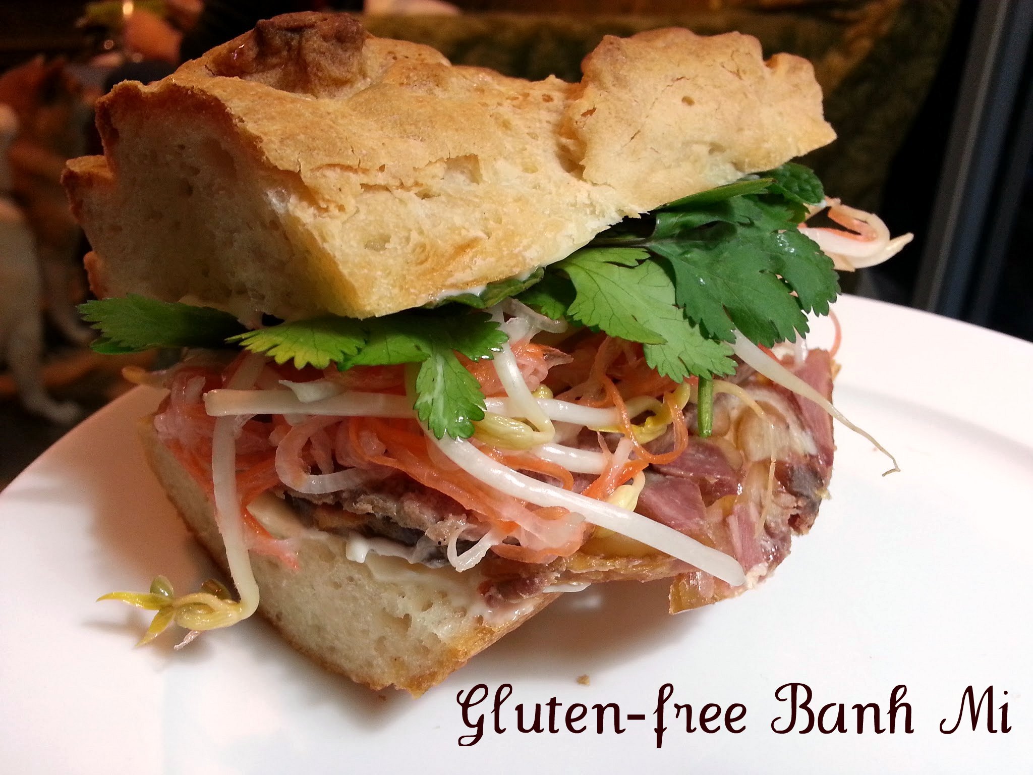 Gluten-free Banh Mi … for your Superbowl Party!