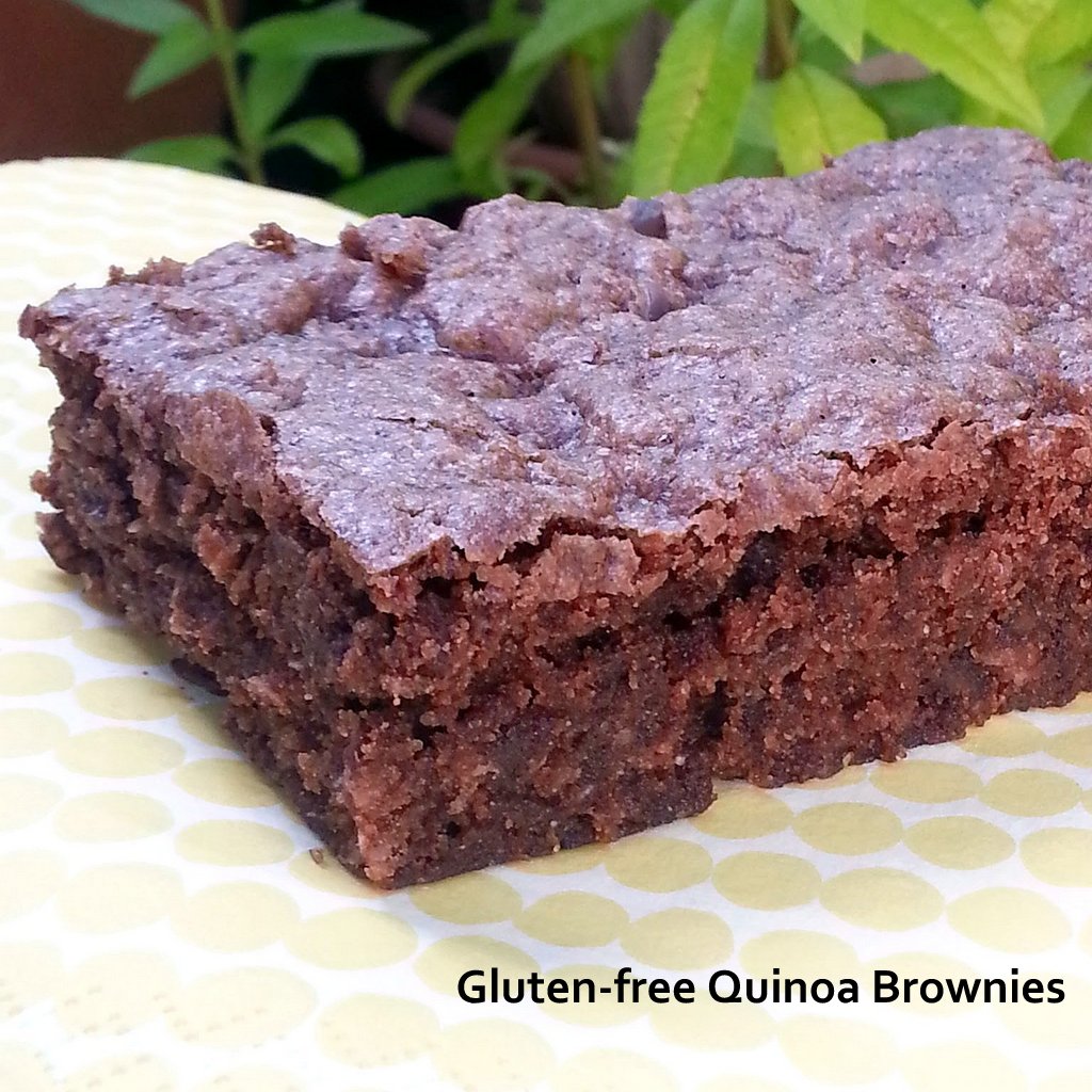 Quinoa brownies
